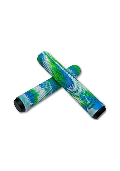 Epic 165mm Beyaz Yeşil Mavi Bmx Dirt Jump Bisiklet Elcik Yeşil