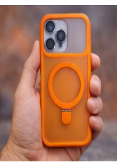 Mmc Tred Apple Uyumlu iPhone 16pro Telefon Kılıfı Turuncu