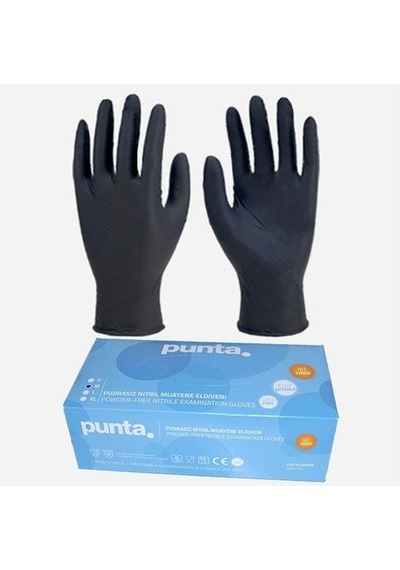 Punta Nıt 1050 Siyah Nitril Eldiven Xl