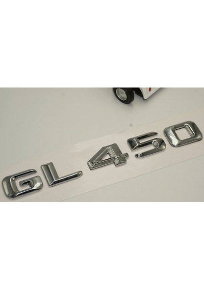Benz GL 450 Bagaj Krom Metal 3M 3D Yazı Logo
