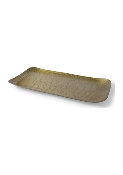 Yargıcı Metal Dikdörtgen Tepsi 38x21x2 Cm 26knhs1032n St