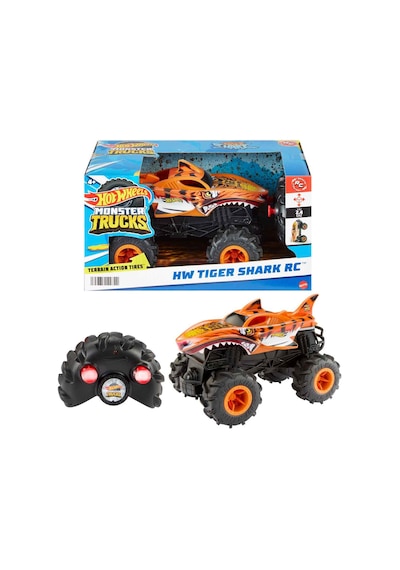 Hot Wheels Monster Trucks Rc 1:24 Tiger Shark Uzaktan Kumandalı A Çok Renkli