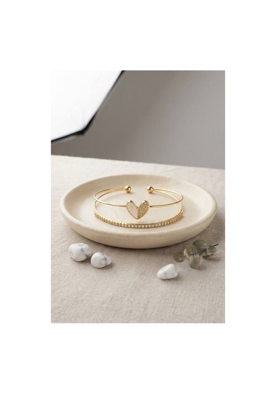 Gold Renk Model Zirkon Taşlı Kadın Bileklik Tj-bb8884 Evimdeyokyok