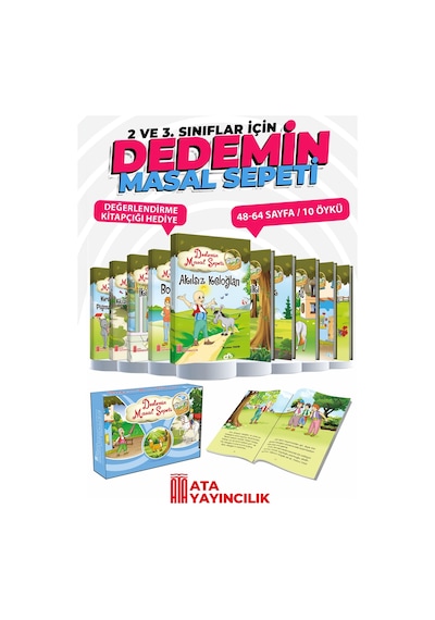 Ata Yayıncılık Dedemin Masal Sepeti (2 Ve 3. Sınıflar)