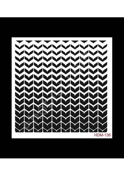 Hdm136 Cadence Home Dekor Stencil 25X25