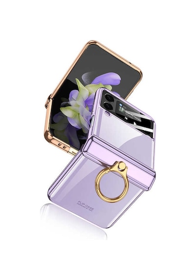 Samsung Uyumlu Galaxy Z Flip 4 Kilif Zore Kipta Yüzüklü Lens Korumali K 563354645