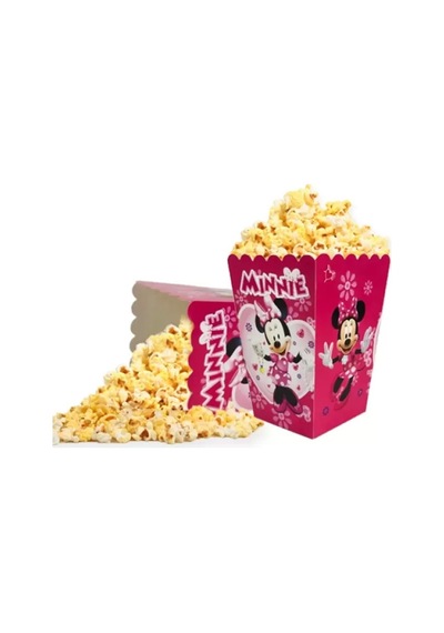 Pop Corn Mısır Kutusu Minne Mouse Kırmızı Renktedir. +3