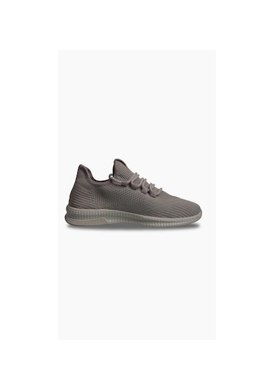 M.P MP Knitstride Comfort Kadın Bağcıklı Gri Sneaker-gri 36 Gri
