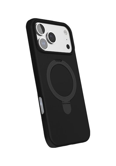 Apple iPhone Uyumlu  17 Pro Max Uyumlu Regal Magsafe Standlı Kapak - Siyah