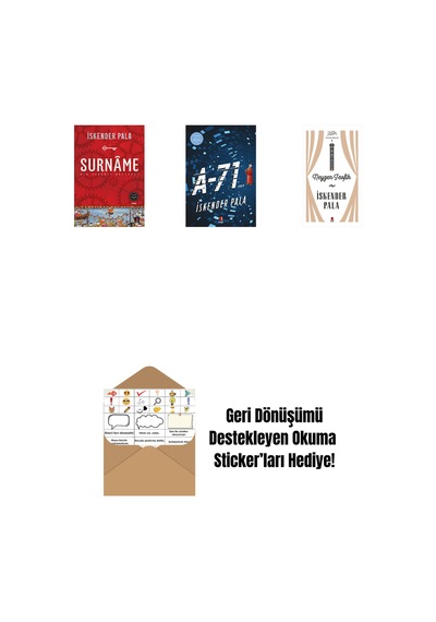 Surnâme - Bir Osmanlı Mâcerası + A-71 + Neyzen Tevfik Ciltli + Okuma Sticker'ları
