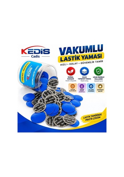 Sn-38105 Lastik Tamir Yaması 80mm Doğal Kauçuk Soğuk Yama Seti 36 Li Paket 11