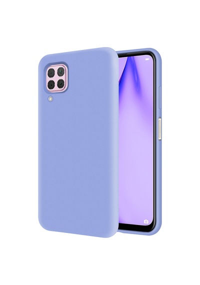 KZY İletişim Huawei P40 Lite İçi Kadife Soft Logosuz Lansman Silikon Kapak
