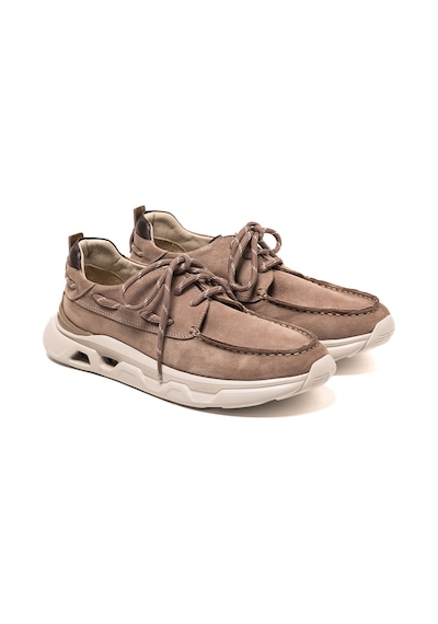 Sneaker Erkek Og-2410 John May 923-144 Gri Havlu Nbk-kahve Marsel