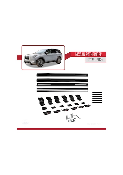Nissan Pathfinder 2022-2024 Arası İle Uyumlu Basıc Model Ara Atkı