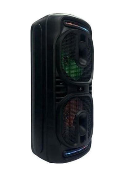 Kts-1819 Siyah Bluetooth Hoparlör Rgb Led, Dahili Mikrofon, Kumandalı Speaker-1325