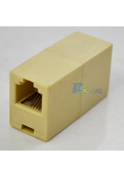 Rj11 Telefon Kablo Uzatma Aparatı Konnektör 2 Adet