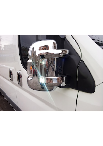 Citroen Jumper 2006 Ve Üzeri Abs Krom Ayna Kapağı 2 Prç