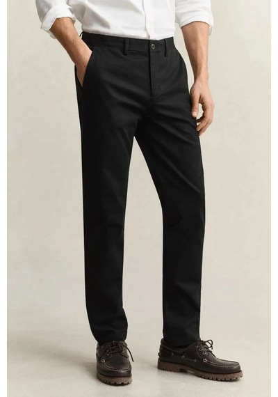 Gant Erkek Siyah Slim Fit Chino Pantolon-24721