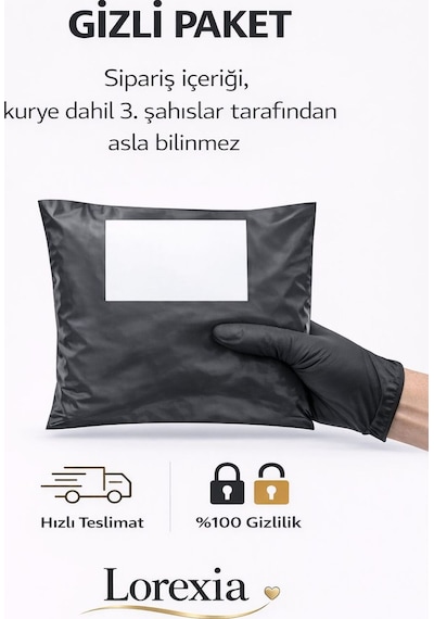 Lorexia Kadın Toparlayıcı Korse Uzun Slip Lazer Kesim İz Yapmaz Silikon Şeritli Siyah