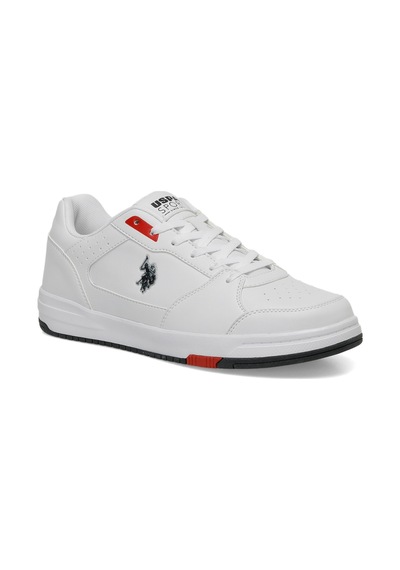 U.s. Polo Assn. Presto 4pr Beyaz Erkek Sneaker 000000000101812436 Beyaz - Kırmızı