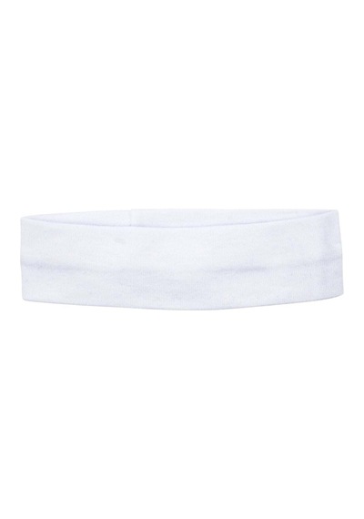 Bebegen Unisex Bebek Beyaz Bandana 0-12 Ay Çok Renkli
