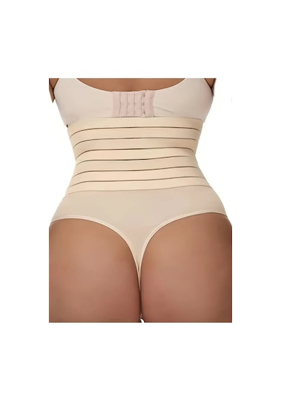 Mistirik Flerna Model Yüksek Sıkılaştırıcı Ve Toparlayıcı String Külot Korse Ten Renk02