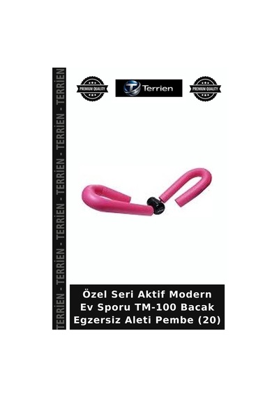 Özel Seri Aktif Modern Ev Sporu Tm-100 Bacak Egzersiz Aleti Pembe 20