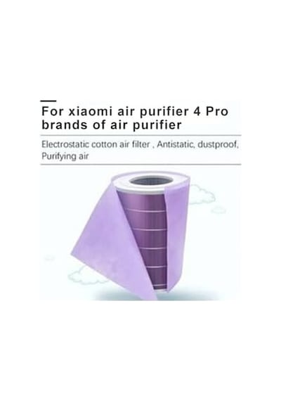 Hava Temizleyici Toz Tutucu Filtre Xiaomi Mi Air Purifier 4 Pro 10 Adet Mavi, 2020121