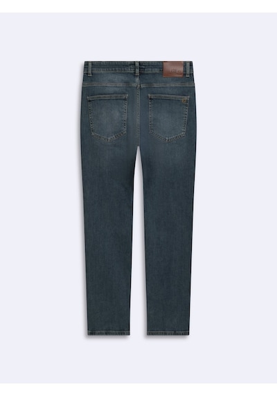 LTB Renar L Tapered Slim Orta Bel Mid Indigo Jean Pantolon Koyu Indigo