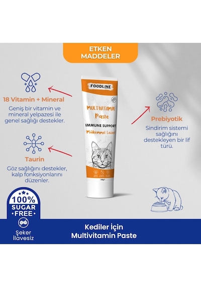 Foodline Multivitamin Malt Macun 100 Gr