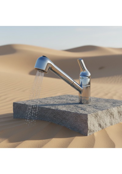 Demirdöküm Spiralli Eviye Lavabo Bataryası Metalik Gri