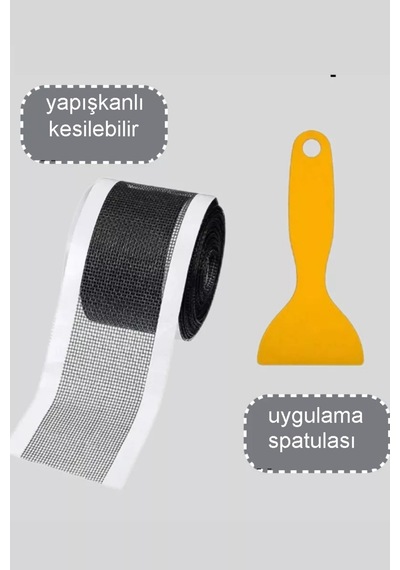 Gider Süzgeci, Saç Kılı Tutucu Ve Sineklik Tamir Kiti 12 Cm 4