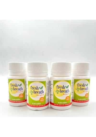 Fresh Breath Ağız Kokusu Önleyici Nefes Temizleyici 4 x 25'li