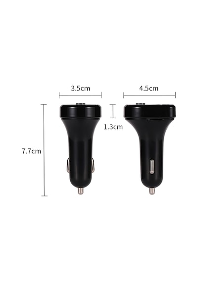 Araç Fm Transmitter Bluetooth Usb Mp3 Sd Kart Çakmaklık Girişli