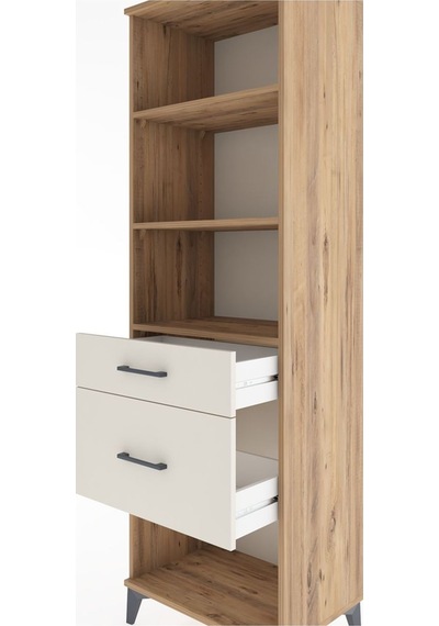 Hyperion Dolap 3 Raflı 2 Çekmeceli 60x44x195 Çam-aytaşı Çam Hyperion Dolap 3 Raflı 2 Çekmeceli 60x44x195 Çam-aytaşı Çam