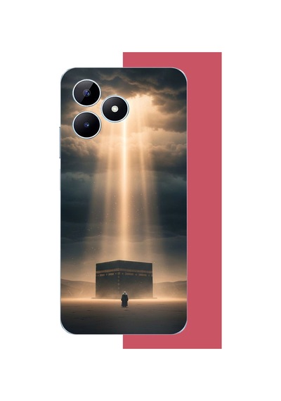 Realme Note 50 Uyumlu Kabe2 Baskılı Silikon Kılıf Renkli