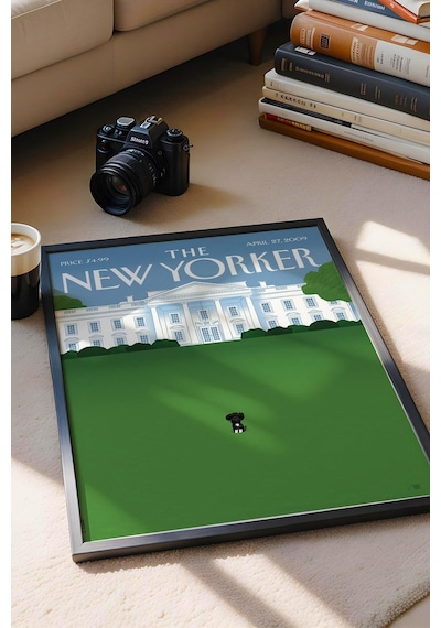 The New Yorker Çerçeveli Tablo April 27 2009