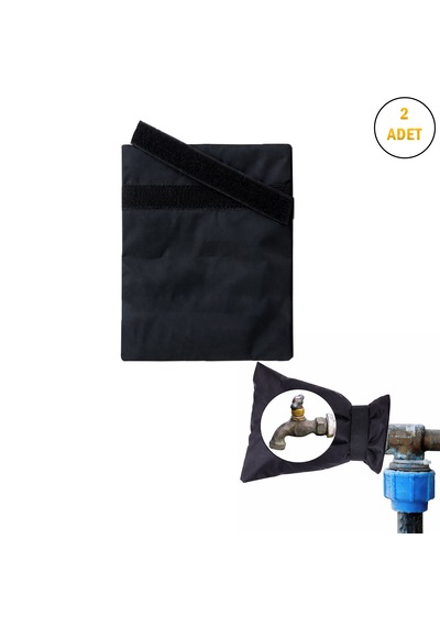 Microcase Su Geçirmez Bahçe Açıkalan Dış Mekan Musluk Don Buzlanma Koruyucu Kılıf 2 Adet Al5511