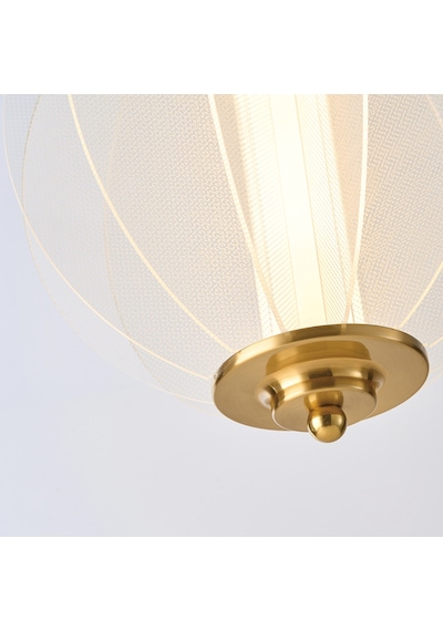 Penny 18 Watt 3000k Yuvarlak Bakır Tekli Led Sarkıt Avize Bakır