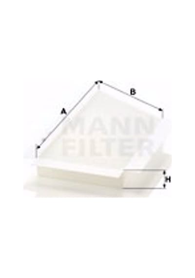 Peugeot 206 Hatchback 1.6 Hdi 110 1998-2009 Mann Polen Filtresi