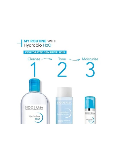 Bioderma Hydrabio H2o Kuru Ciltler İçin Nemlendirici Micellar Makyaj Temizleme Suyu Yüz Ve Göz Çevresi Kullanımına Uygun