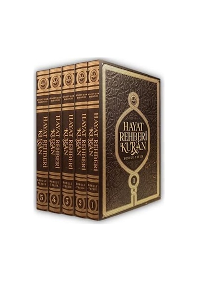 Hayat Rehberi Kur'an Konulu Tefsir Orta Boy - 5 Cilt Takım- Diyanet İşleri Başkanlığı