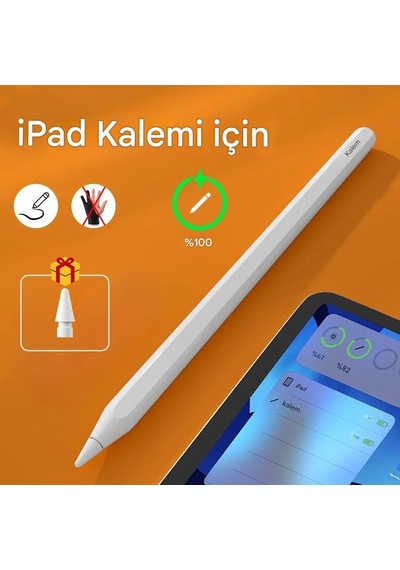 Apple Uyumlu iPad Air 4/5. Nesil 10.9 Palm-rejection Wireless Şarj Eğim Hassasiyeti Dokunmatik Çizim Kalemi Pencil 2.nesil