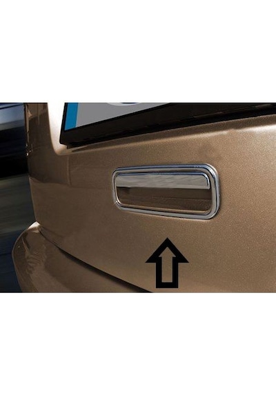 Volkswagen Caddy Bagaj Açma 2 Parça Krom 2010 2011 2012 2013 2014