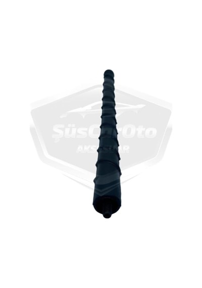 Hyundai Kia Anten Çubuğu Tavan Anteni Kısa Dişli Çubuk Anten 18 Cm Siyah