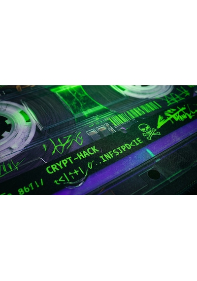 Oryn Cassette / Edition 90x40cm Gaming Mousepad - 3mm Kalınlık Mor