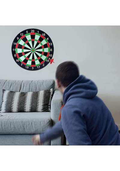Dart Oyunu Mıknatıs Uçlu Çocuklar İçin Büyük Boy 36cm