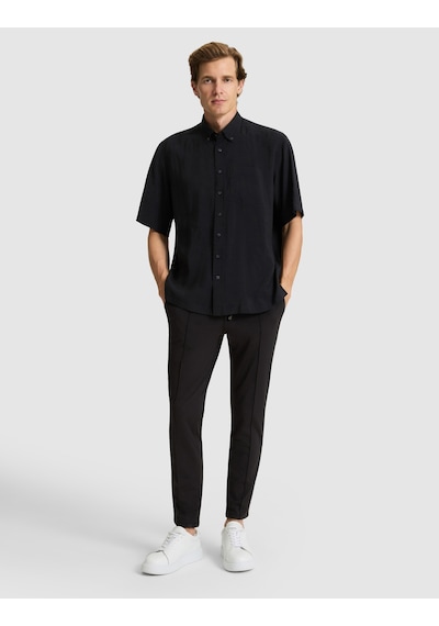 Pierre Cardin Erkek Siyah Gömlek Kısa Kollu 50320898-vr046