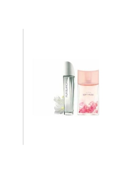 Avon Pur Blanca Kadın Parfüm EDT 50 ML + Soft Musk Kadın Parfüm EDT 50 ML