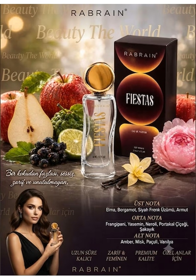 Rabrain Fiestas Kadın Parfüm EDP 50 ML